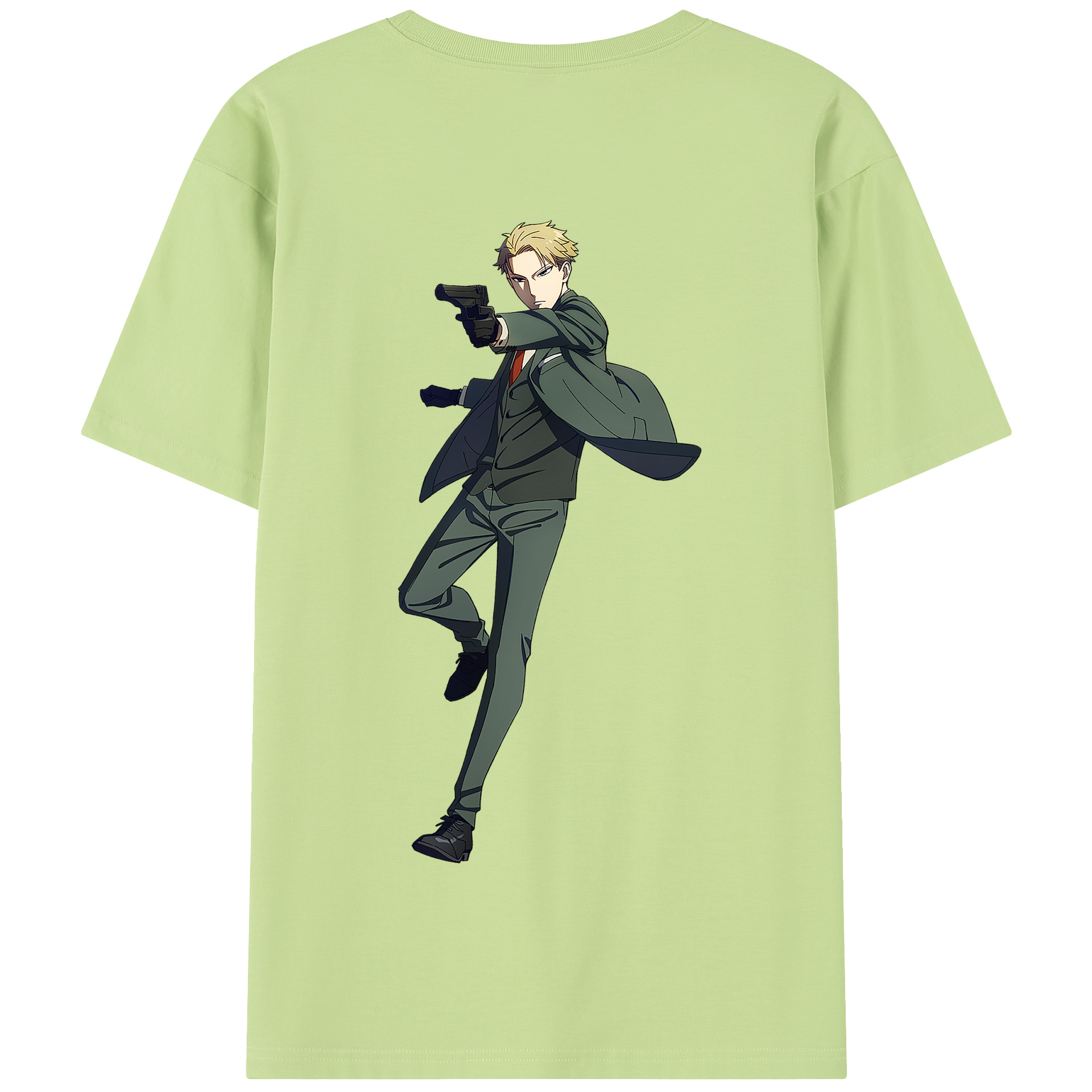 （画像用） SPY×FAMILY间谍家家酒 綿100％半袖Tシャツ（背面プリント）